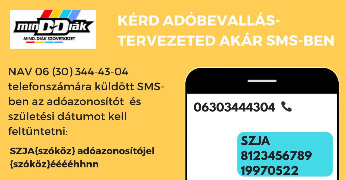 Nav adóbevallás 2019 sms